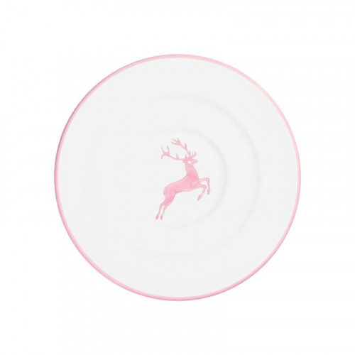 Gmundner Keramik Rosa Hirsch Platillo de café Gourmet 16 cm
